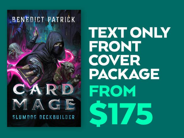 Text Only Front Cover Package from $175